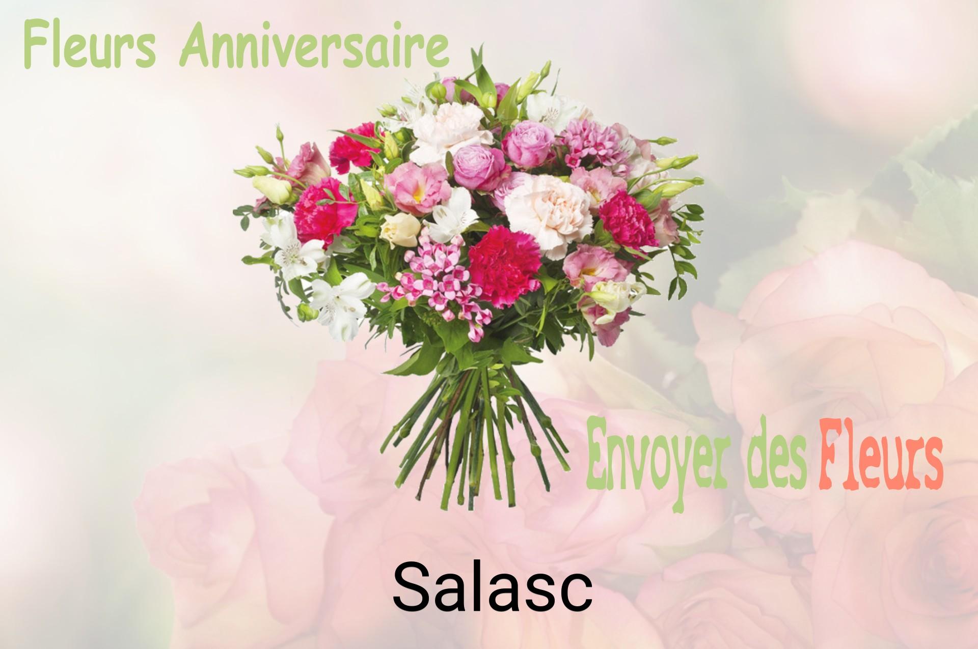 Bouquet de fleurs d’anniversaire livré à Salasc